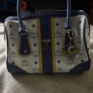 Reserved for @marbear_69.  MCM limited edition 25 Boston with charm